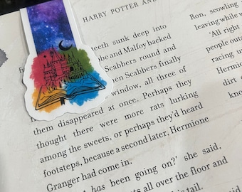 Wizard School Magnetic Bookmark