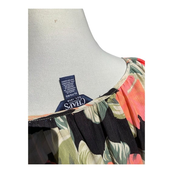 Pull CHAPS Noir Multicolore Femme - Taille XL, Neuf Avec étiquettes, En Coton Mixte