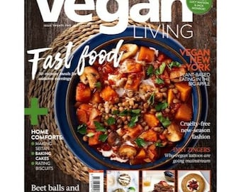 Vegan Living UK magazine Lifestyle Retired Back Issue 22 SEPTEMBER 2018 NIEUW