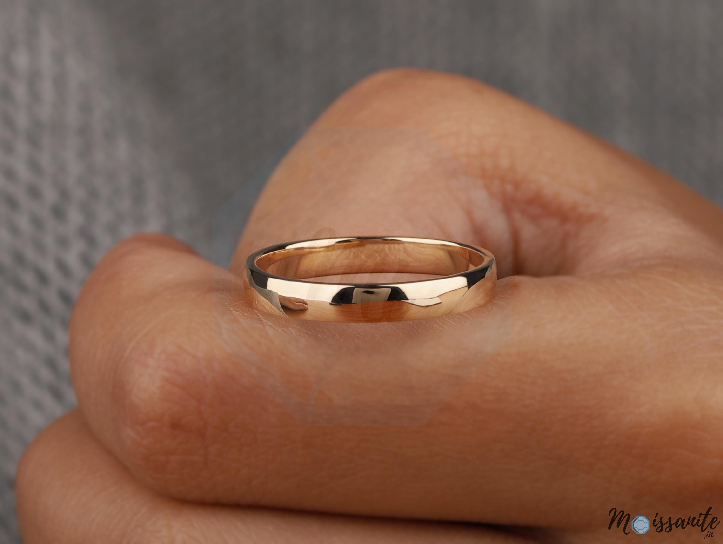 【総重量7.68g】 18K GOLD ELECTROPLATED リング 指輪 Dカラーダイヤモンド 18KYG リング 0.7ctUP [プリンセス] D