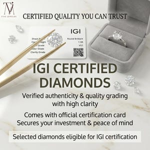 IGI Labor Diamant-Zertifikat für Schmuck