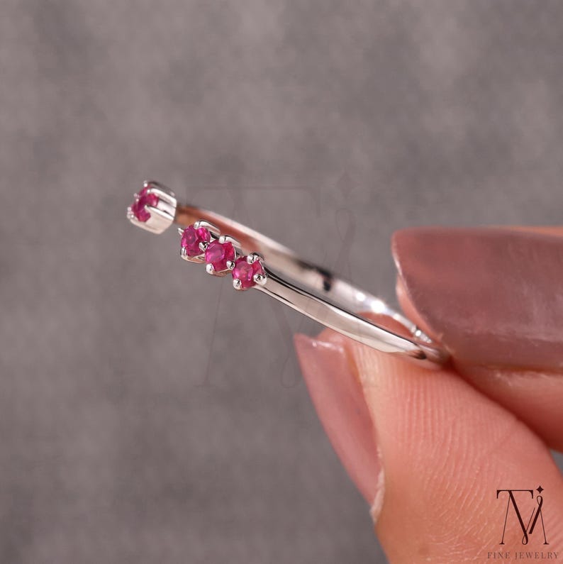 dainty band
stackable band
bridal band
minimalist band
Unique Ruby Wedding Band Rose Gold Nature Inspired Twig Red Gemstone Curved Wedding Ring Promise Custom Ring For Women Christmas Jewelry
Ruby Wedding Band, Solid Gold Rings for Women, 4.6mm Cluster Set Ruby Band, Handmade Thick Comfort, Hers Engraved Inside Marriage Band
Vintage Ruby Wedding Band
Unique Couple Ring
Matching Stacking Ring For Women
Men 14K Yellow Gold Ring
Micro Pave Eternity Anniversary Ring
wedding open space band for ring