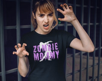 Zombie Mommy Funny Halloween Mom Shirt