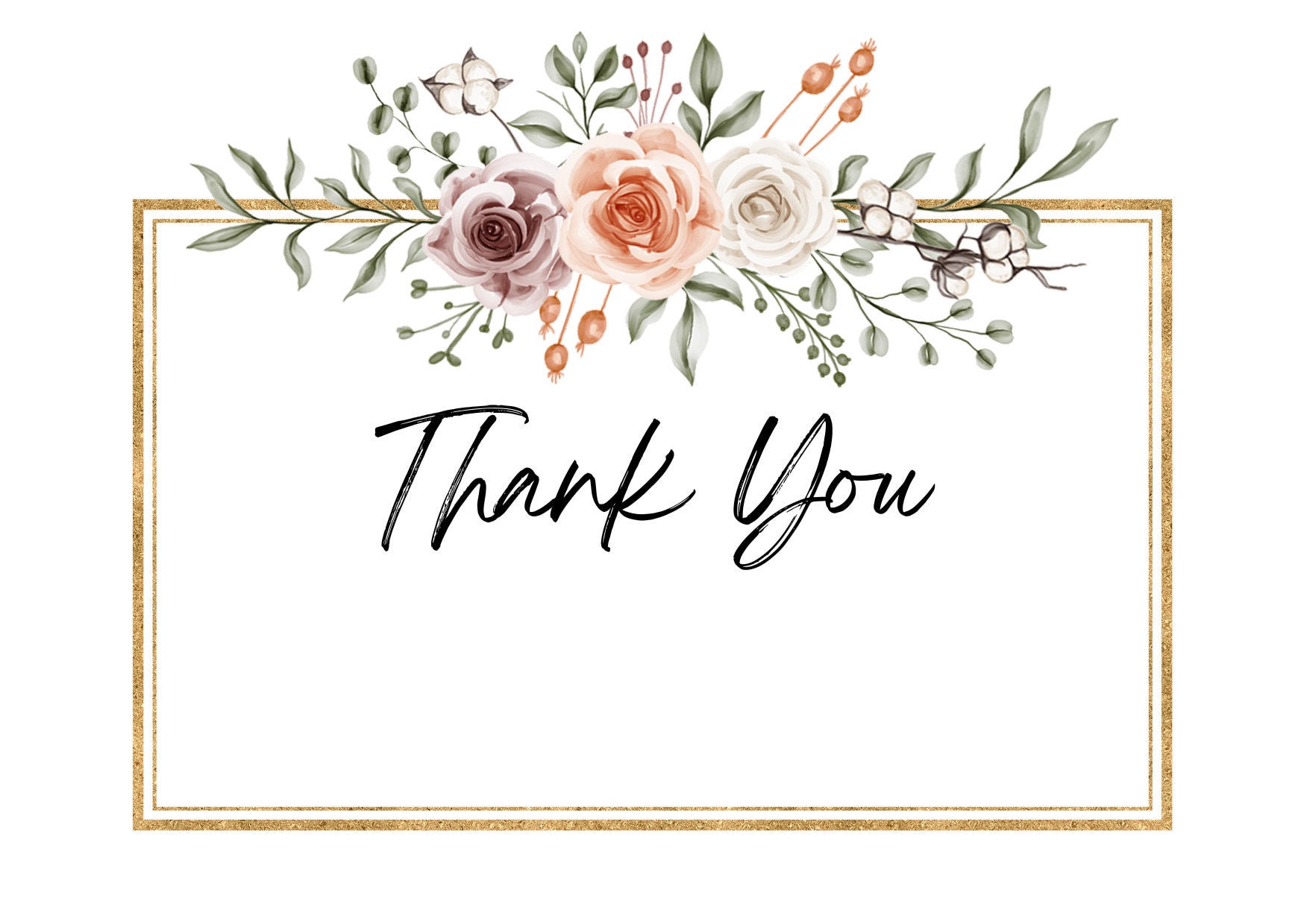 Thank You Card