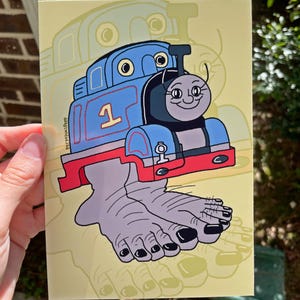 Toemas Print | Cursed Thomas 5 x 7 matte print