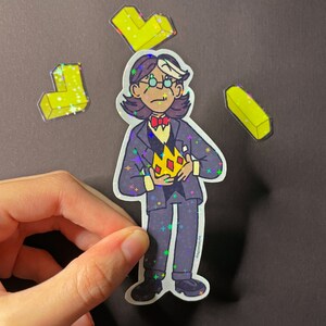 Simon Petrikov Holographic Vinyl Sticker