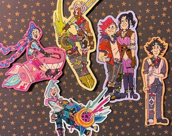 Arcane Holographic Stickers