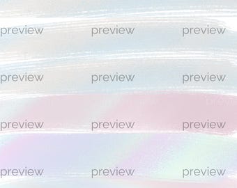 Pastel Paintbrush Strokes  Pattern: Digital Paper (Digital Download)