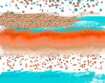 Color Block Pattern:  Texture Digital Paper ()