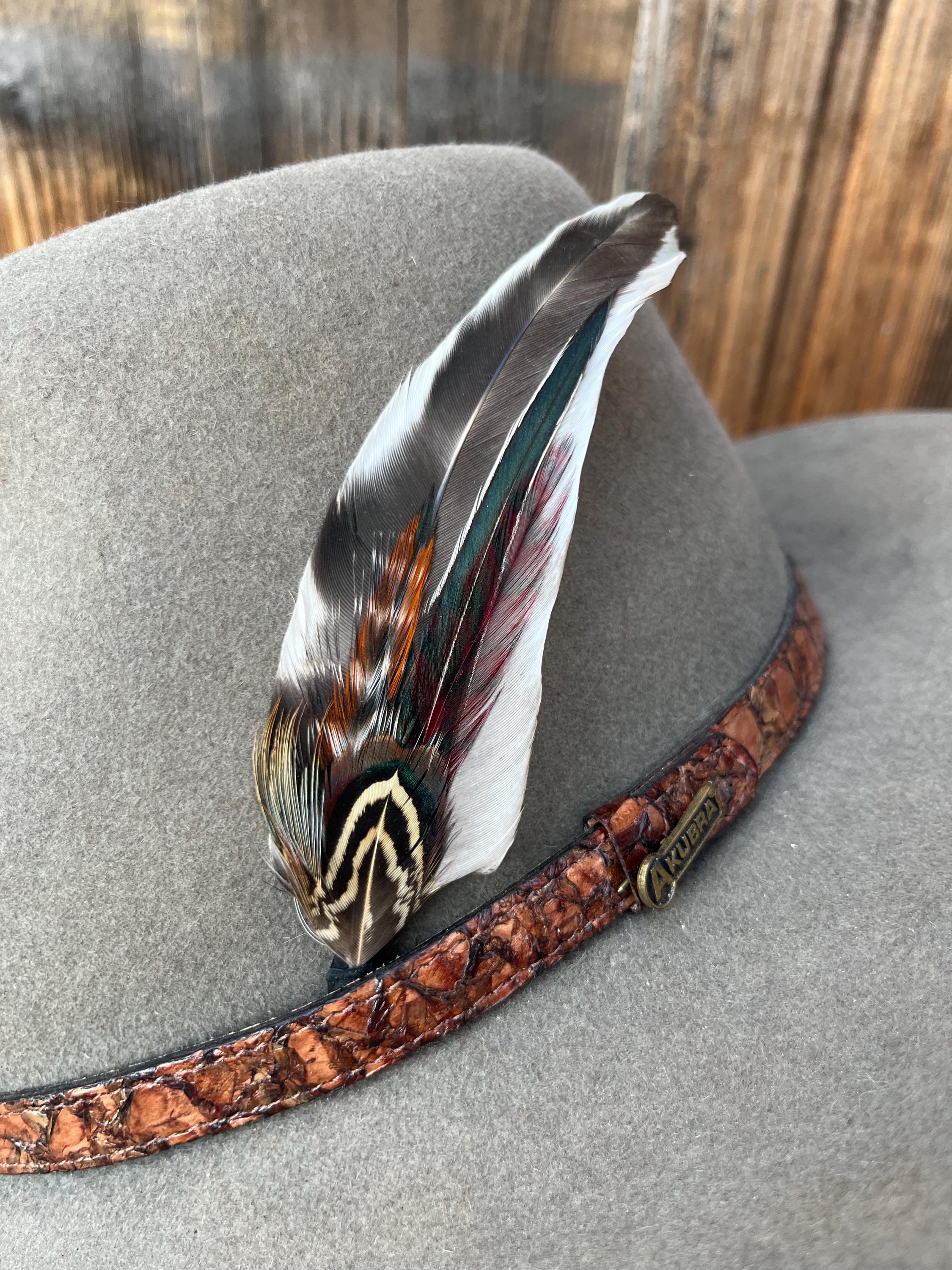 Hand Crafted Cowboy Hat Feather Bundle - Etsy
