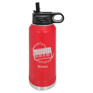 Synthesizer Player Personalized Water bottle, Synthesizer Player Water bottle Gifts, Synthesizer Player Graduation Gift, Synthesizer