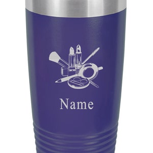 Makeup Artist Tumbler, Makeup Artist Gifts, Makeup Artist Graduation Gift, Makeup Artist Travel Mug, Makeup Artist Tumbler