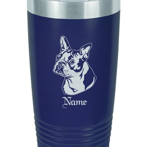 Boston Terrier Lover Personalized Tumbler, Boston Terrier Lover Gifts, Boston Terrier Lover birthday Gift, Boston Terrier Lover Travel Mug