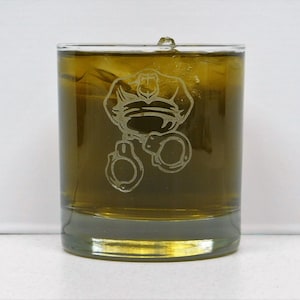 Police Rock&#39;s Glass, Police on the Rock&#39;s, Police Whiskey Glass, Police Birthday gift, Police Professional, Police Graduation Gift, Police