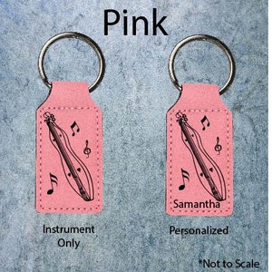 Dulcimer Player Keychain, Dulcimer Player Gifts, Dulcimer Player Christmas Gift, Dulcimer Player Keychain, 15 colors available, Dulcimer