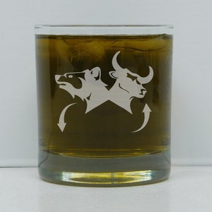 Stock Market Rock&#39;s Glass, Stock Market on the Rock&#39;s, Stock Market Whiskey Glass, Stock Market Birthday gift Stock Market Professional Gift