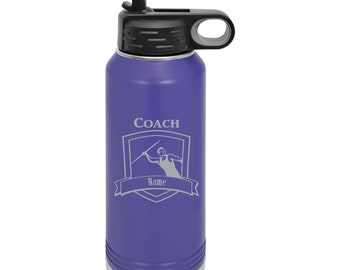 Personalized Javelin Coach Stainless Steel Water Bottle