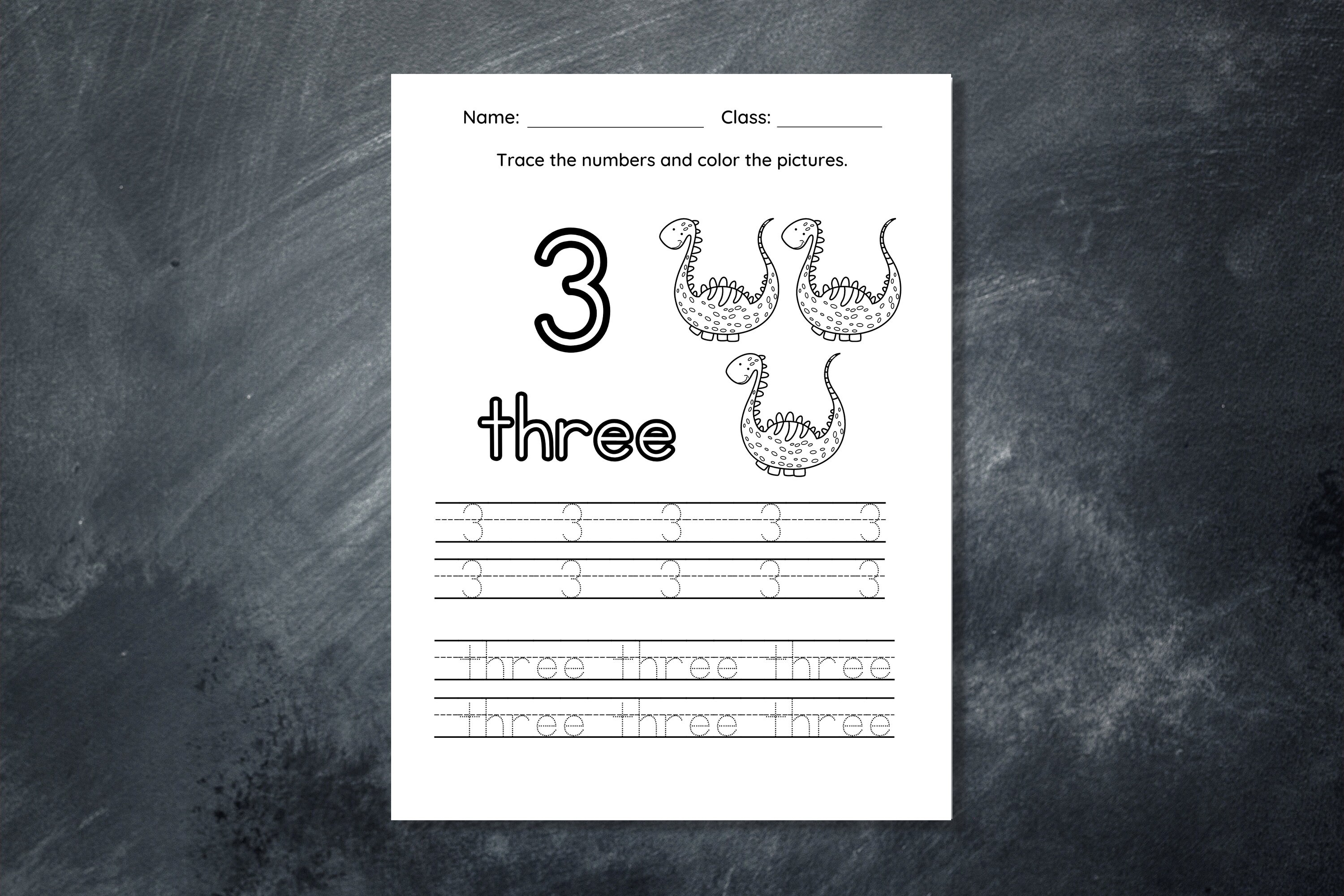 Princess Numbers Worksheet Digital Download 123 Printable - Etsy