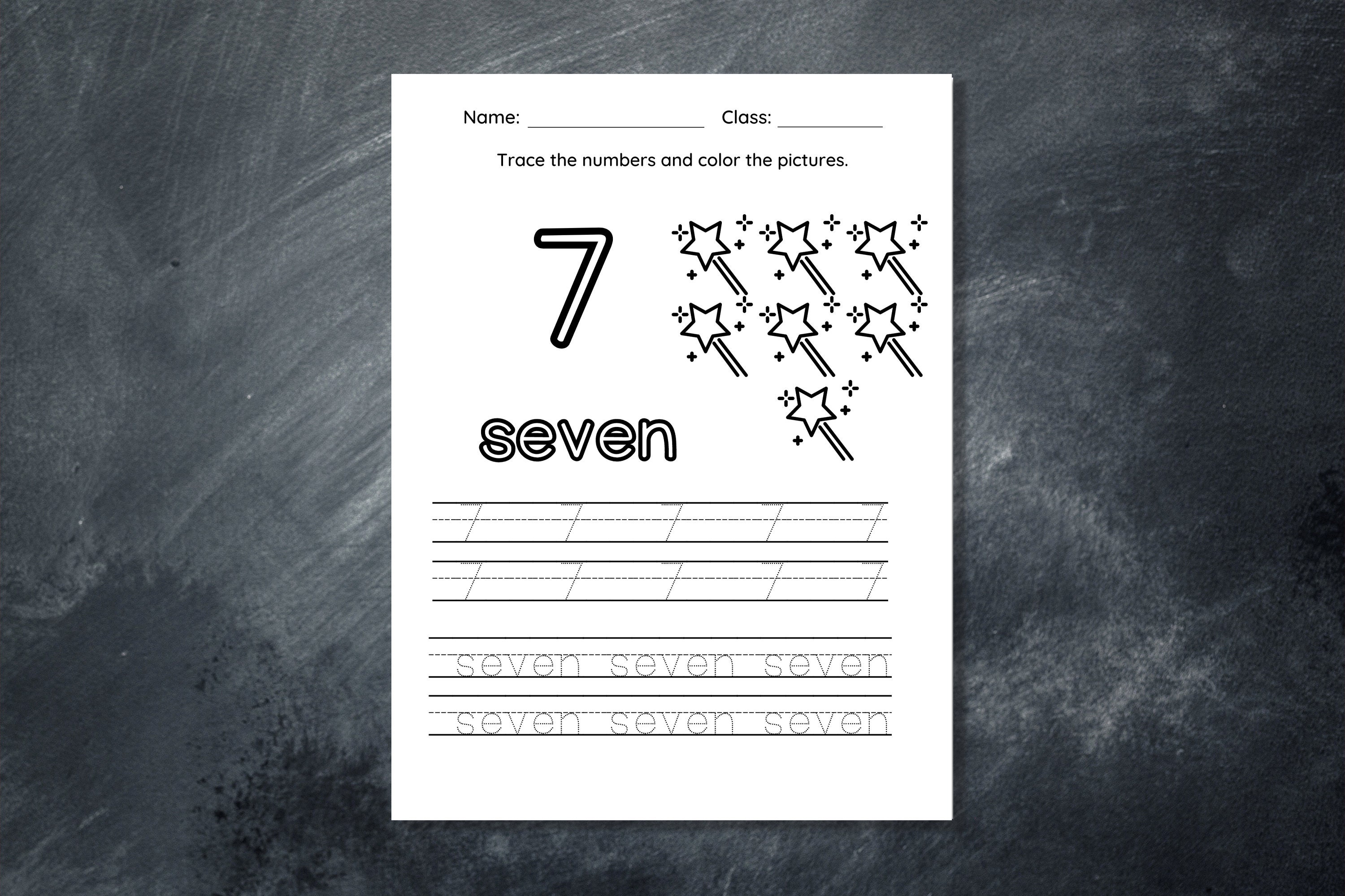 Princess Numbers Worksheet Digital Download, 123 Printable Worksheets ...