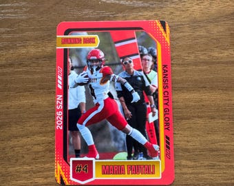 Maria Fautali #4, Kansas City -Player Trading Card