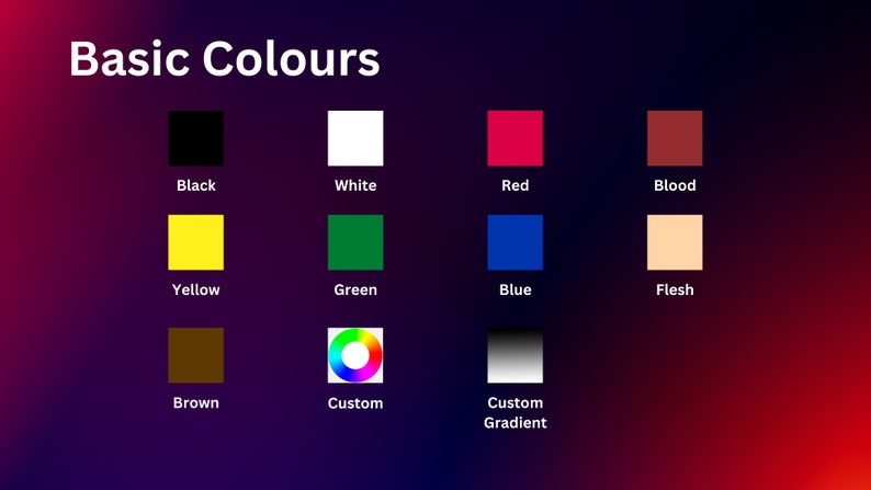 Dazza Upgrade Custom Colours READ DESCRIPTION Before Ordering image 2