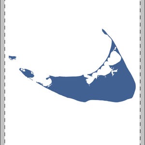 Nantucket Island ingelijste poster, kustdecor voor thuis, nautische muurkunst, strandhuiskunst, cadeau voor strandliefhebbers