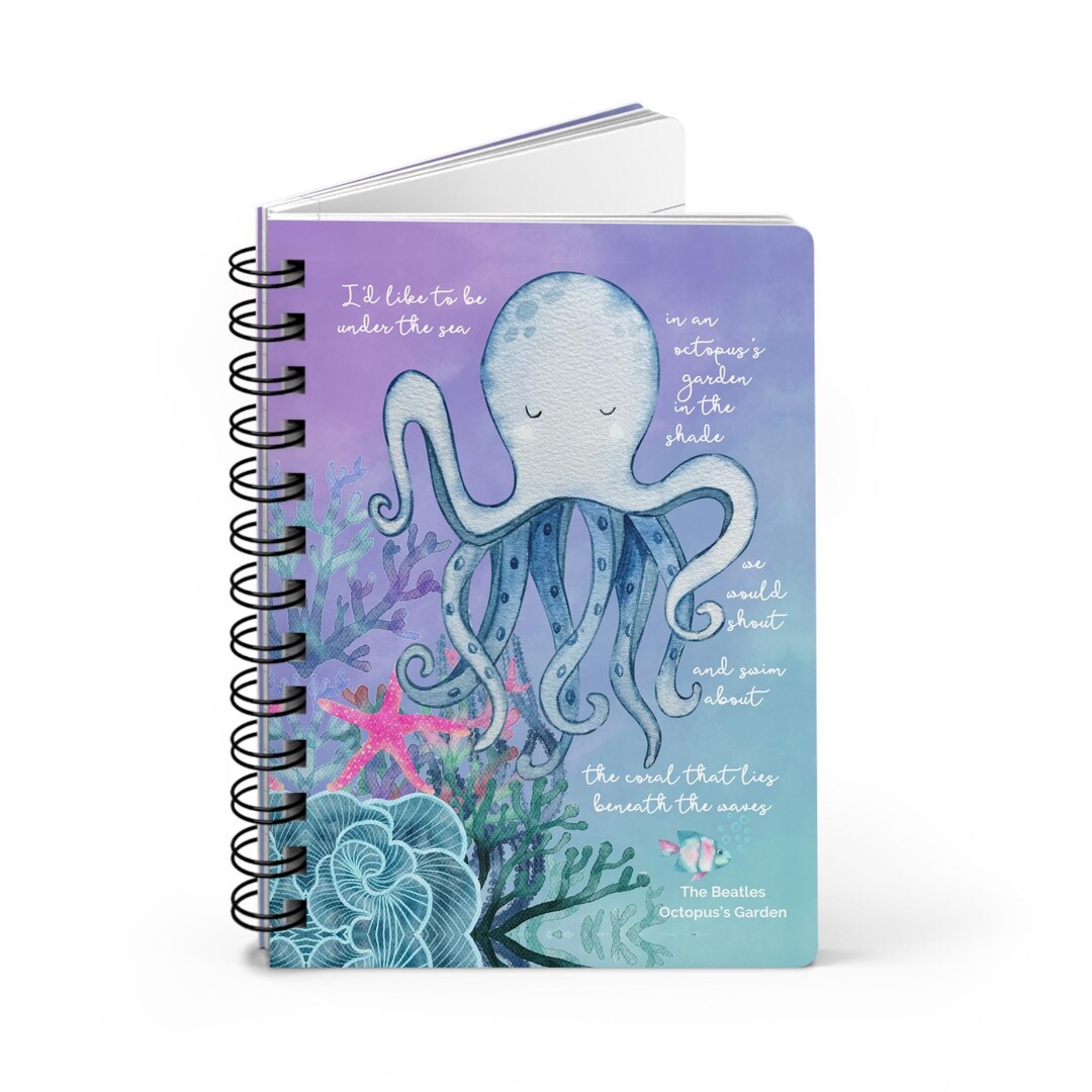 Octopus Notebook: Notebook Journal For Teens And Adults | 120