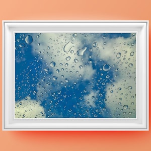 Water Droplets Wall Art Canvas, Fine Art Print, Metal, Acrylic and Framing Options