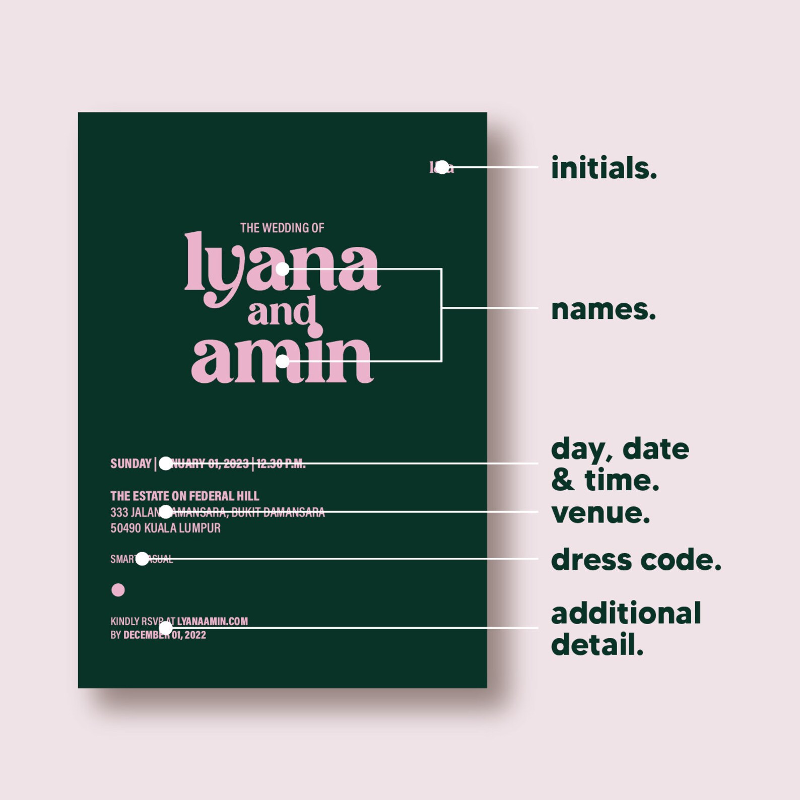 Digital / Printable Wedding Invitation Etsy