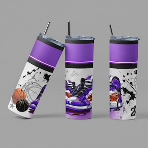 20oz Skinny Straight Sneaker Tumbler Sublimation Design Templates, Hype Beast Tumbler Sublimation Wrap, Sneaker Head Tumbler, Sneakers
