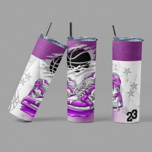 20oz Skinny Straight Sneaker Tumbler Sublimation Design Templates, Hype Beast Tumbler Sublimation Wrap, Sneaker Head Tumbler, Sneakers