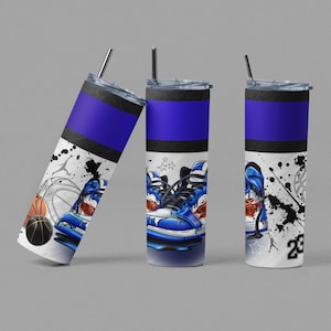 20oz Skinny Straight Sneaker Tumbler Sublimation Design Templates, Hype Beast Tumbler Sublimation Wrap, Sneaker Head Tumbler, Sneakers
