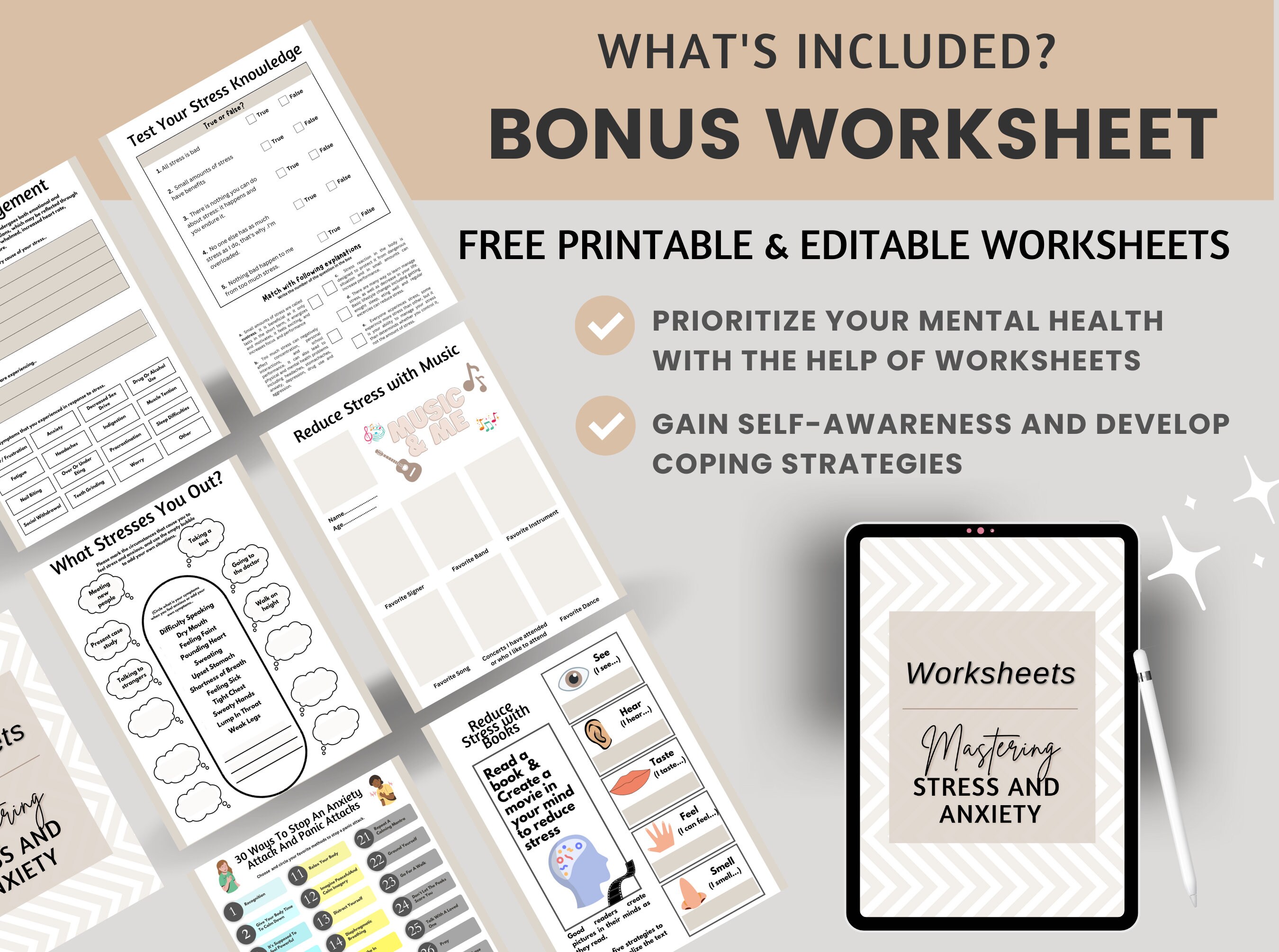 Done for You Eliminate Stress and Anxiety Brandable Coaching Program ...