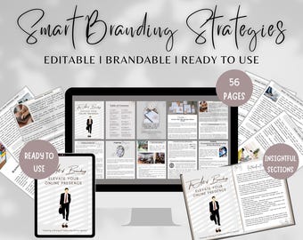 Build Your Brand Done For You Ebook, Online Business Ebook, Branding Guide Course, Personal Brand Strategy, Digital Marketing For Coaches