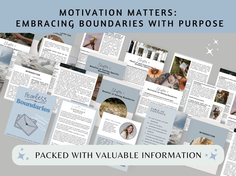 Setting Healthy Boundaries Done for You Rebrandable Resellable Coaching ...