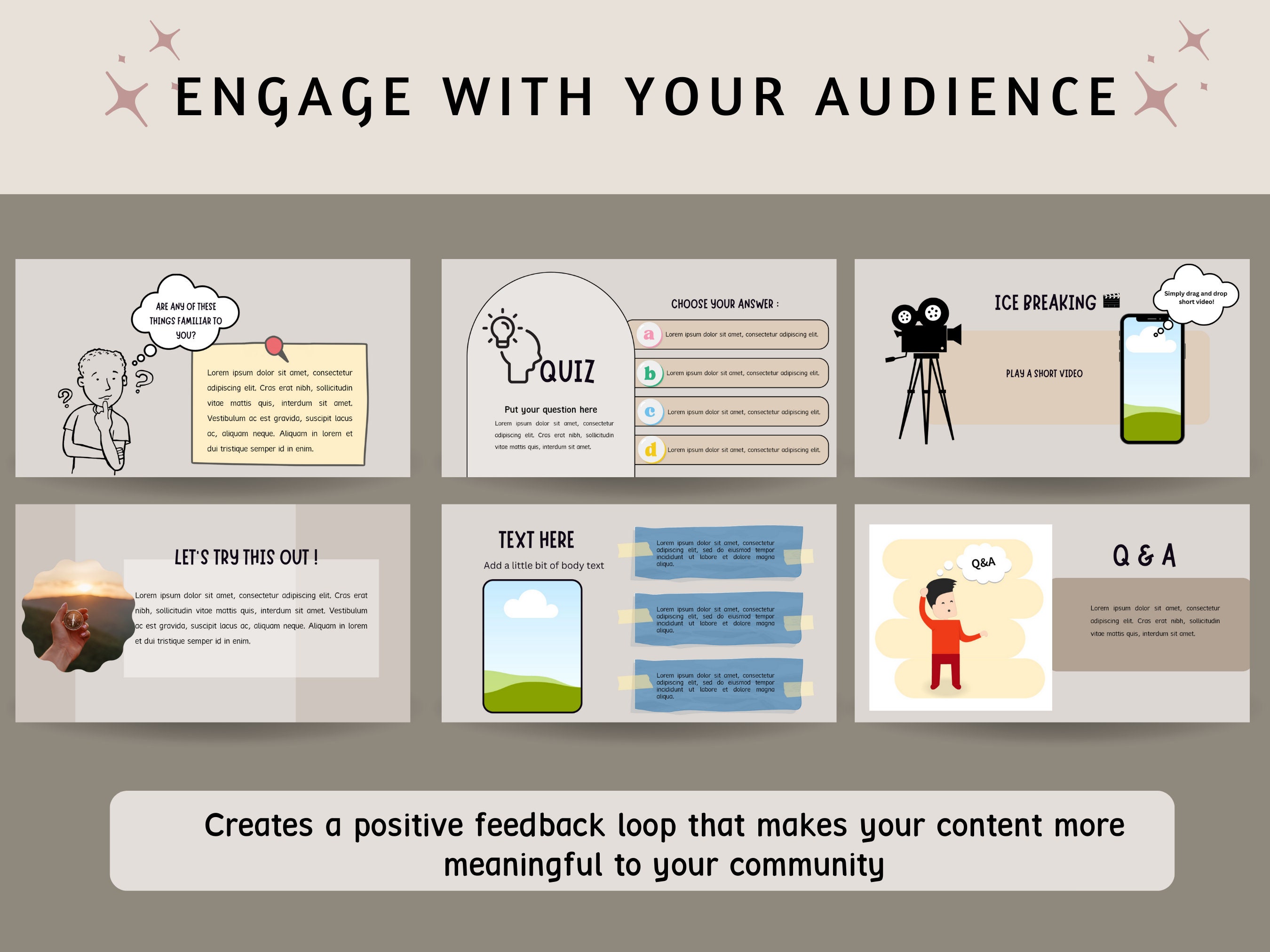 Course Card Slid Animation 60+ Pages Webinar & Slide Deck Template, Canva Template, Course Webinar ...