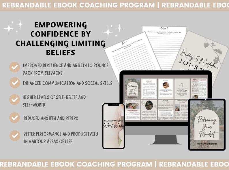 Reframe Confidence Mindset Done for You Ebook L Brandable Coaching ...