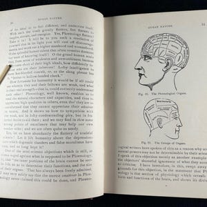Phrenology 1893 Human Nature Caleb Weeks HC Considered Light Physical Science Victorian Pseudoscience Physiological Ethics Occult Medicine