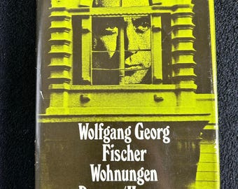 Inscribed to Billy Wilder Wohnungen 1969 Wolfgang Georg Fischer HC DJ German Association Copy 1960s Architecture Modernist Interior Design