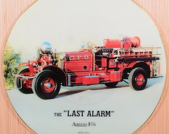 The Last Alarm Ahrens Fox fire engine 1906 San Francisco Earthquake PICTURE DISC
