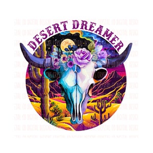 Desert Dreamer PNG Digital Design Download