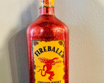 Glitter Fireball Bottle