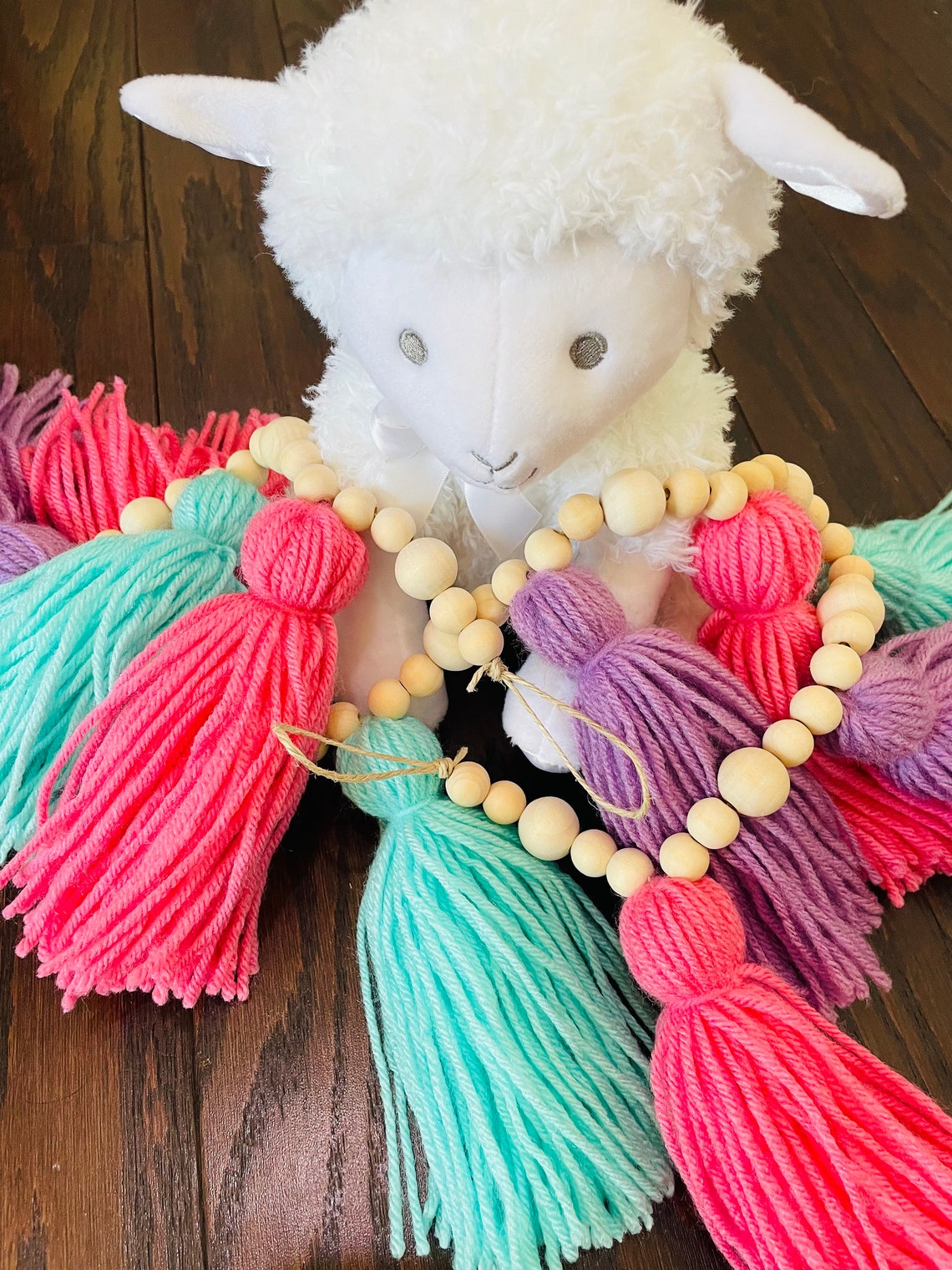 Mermaid Tassel Garland High Chair Garland Boho Decor Etsy