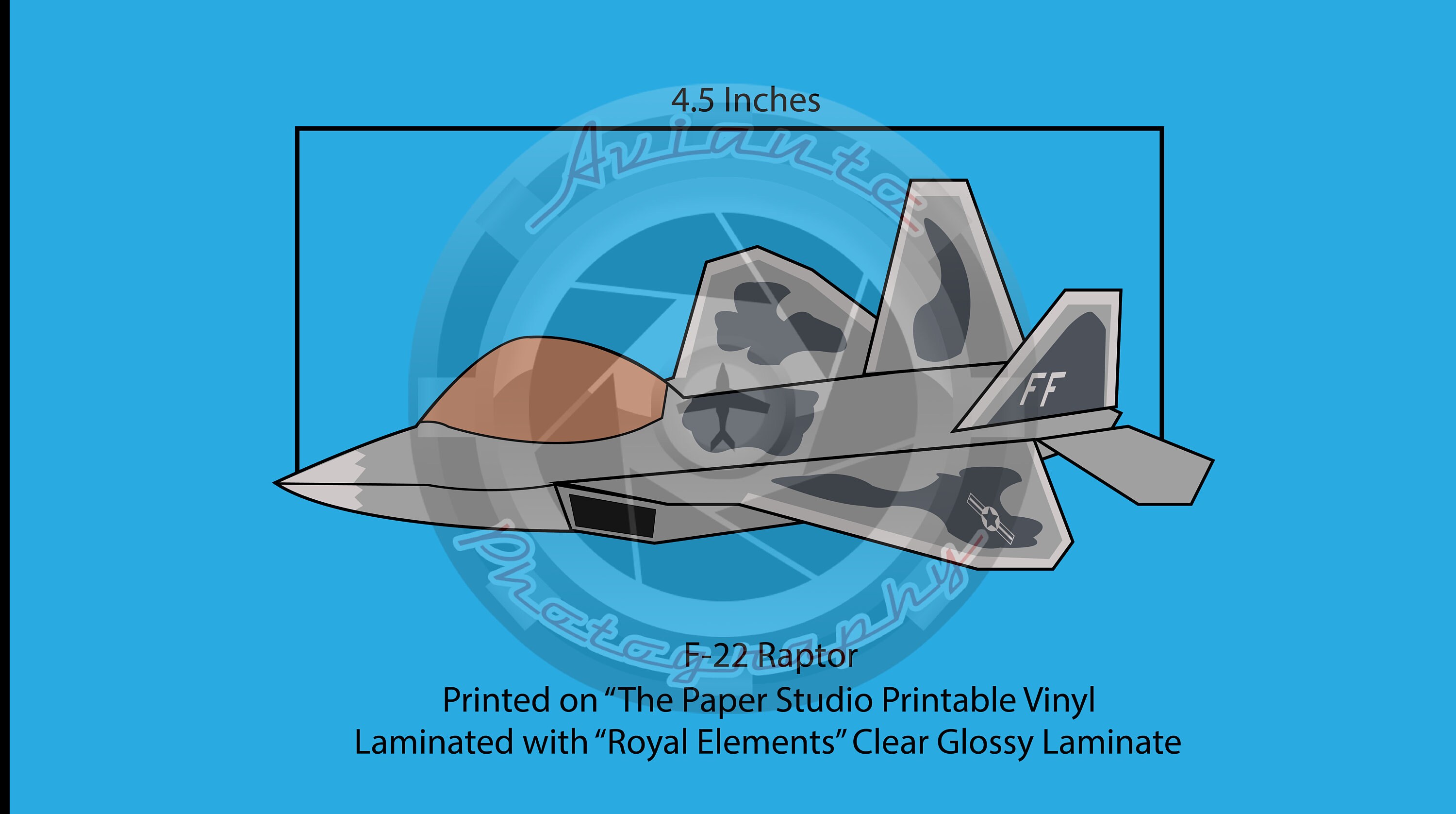 F 22 Raptor Sticker Airplane Stickers, F-22 Raptor Sticker - Etsy