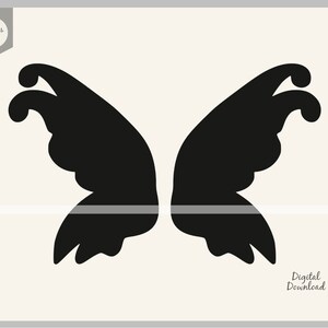 Fairy Wings SVG, Fairy Wings Cut File, Fairy Wings PNG Clipart, Fairy Wings Silhouette, Fairy Wings Vector Download, Fairy Wings Cricut File