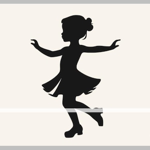 Tapdanser svg, kleine tapdanser svg, tapdanser gesneden bestand, dans svg, dansend meisje, tapdanser sticker clipart, tapdans vectorbestand