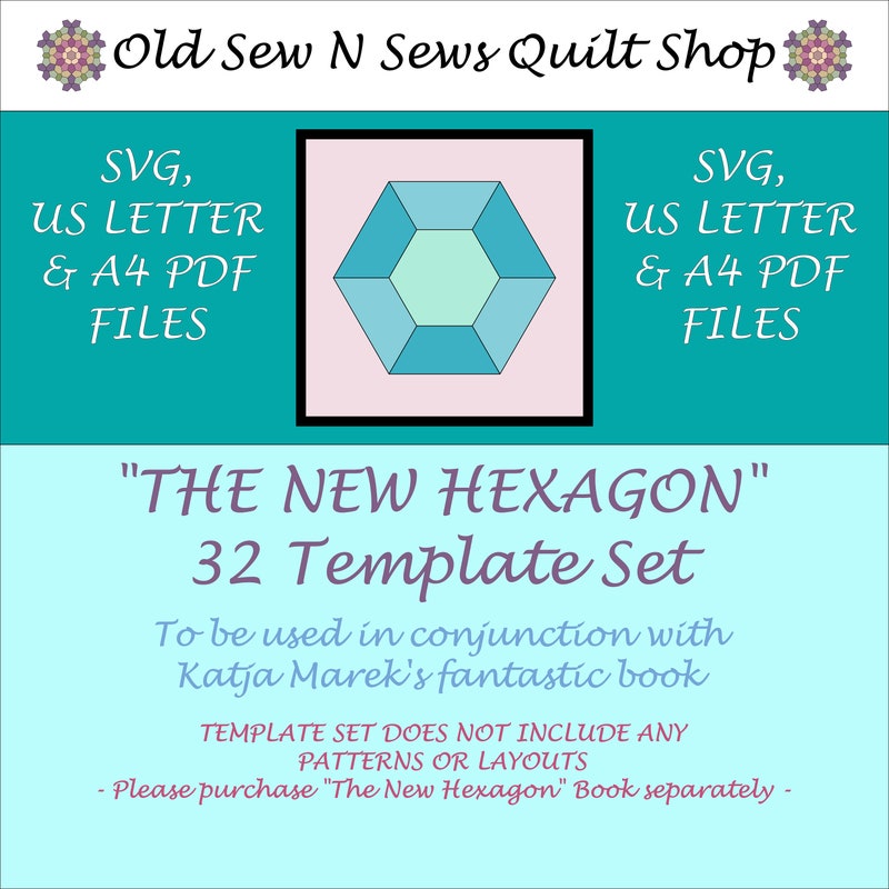 New Hexagon 2 Shapes - Etsy