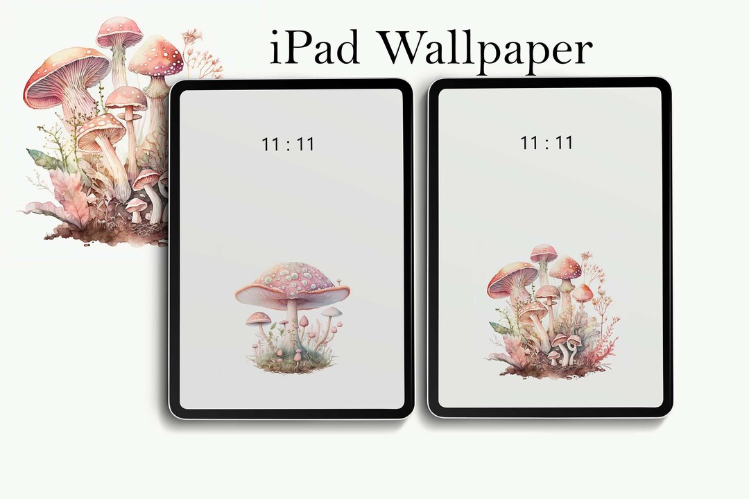Mushrooms Art iPad Wallpapers Pixar iPad Background iPad Wallpaper