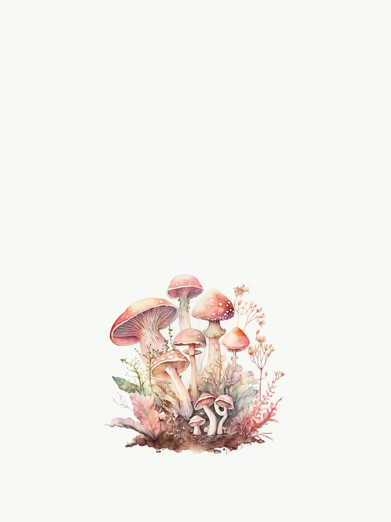 Mushrooms Art iPad Wallpapers Pixar iPad Background iPad Wallpaper