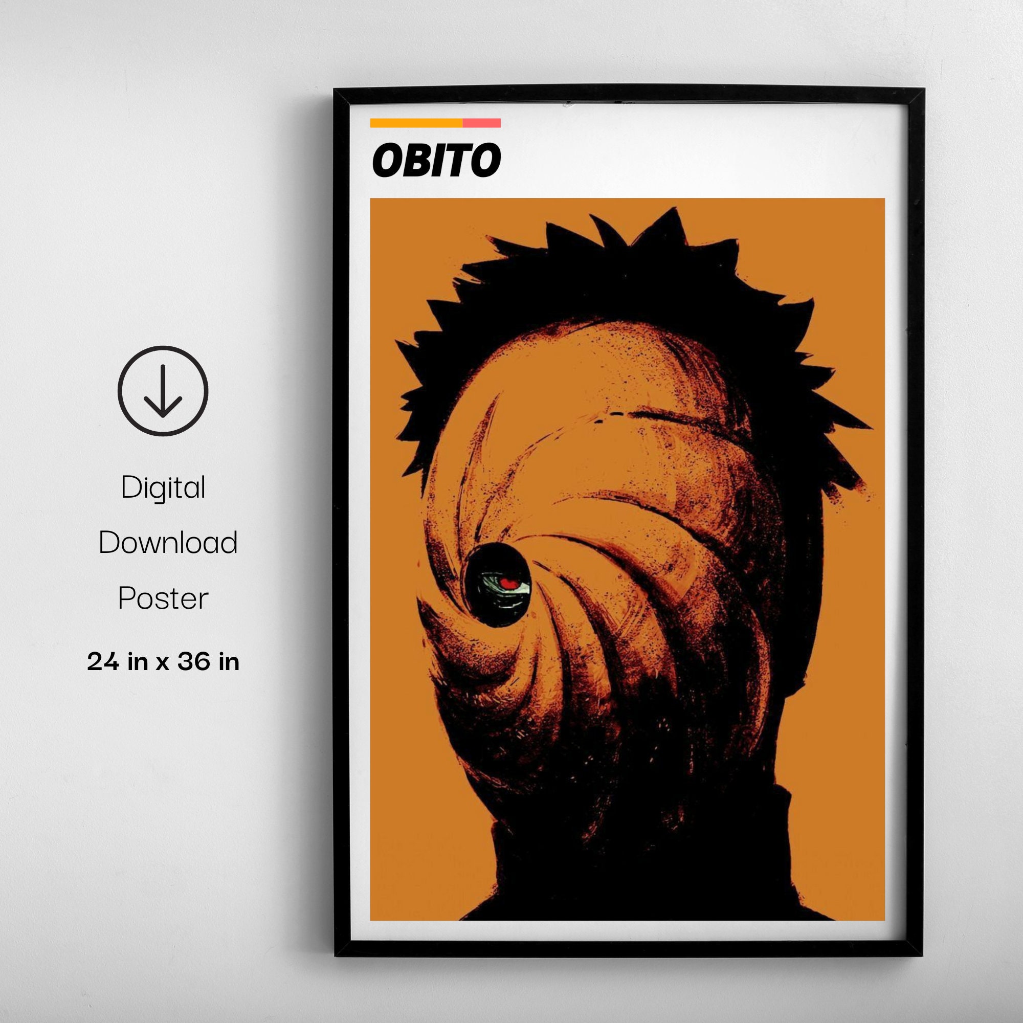 Obito Uchiha, an art print by The Legion